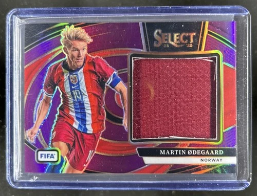 Martin Odegaard 2024 Panini Select FIFA Purple /49