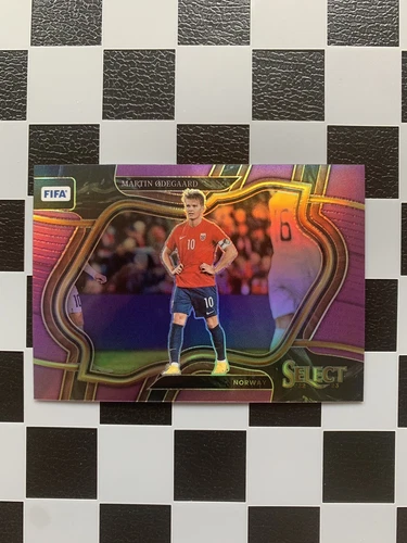Martin Odegaard 2023 Panini Select FIFA Purple /75