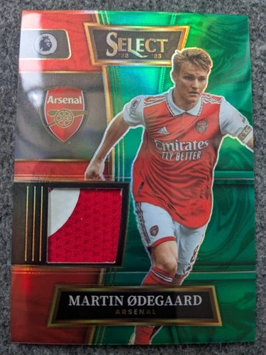 Martin Odegaard 2023 Panini Select Green /5