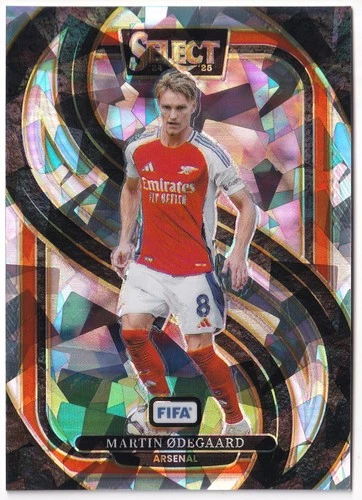 Martin Odegaard 2024 Panini Select Ice Prizm