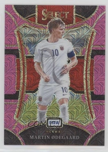 Martin Odegaard 2024 Panini Select Pink Mojo Prizm 29/199