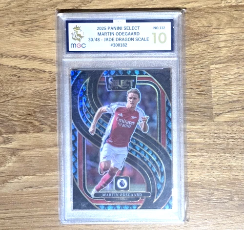 Martin Odegaard 2024 Panini Select Premier League Dragon Scale /48