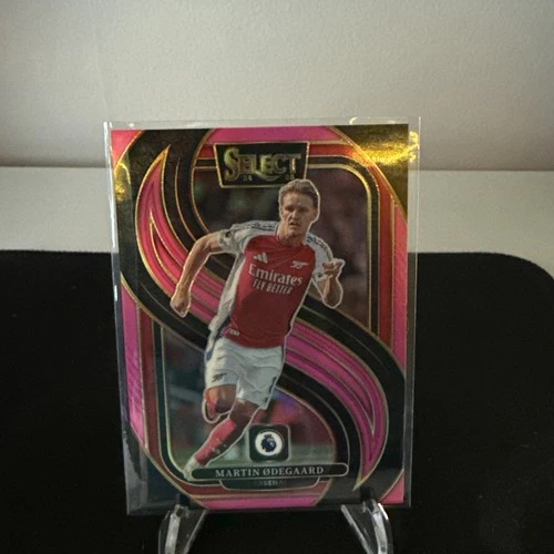 Martin Odegaard 2024 Panini Select Premier League Purple Prizm /99