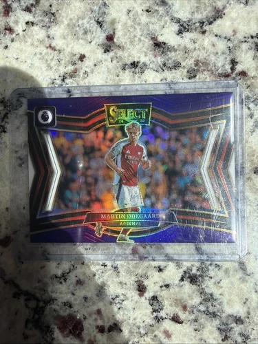 Martin Odegaard 2024 Panini Select Purple