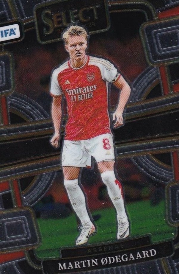 Martin Odegaard 2023 Panini Select Set FIFA - Terrace - Zebra /25