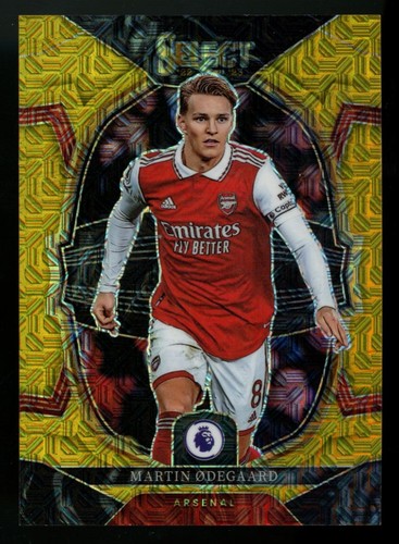 Martin Odegaard 2022 Panini Select Terrace Gold Mojo /10