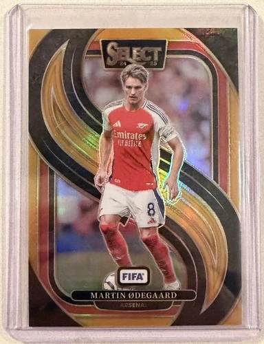 Martin Odegaard 2024 Panini Select True Gold /10
