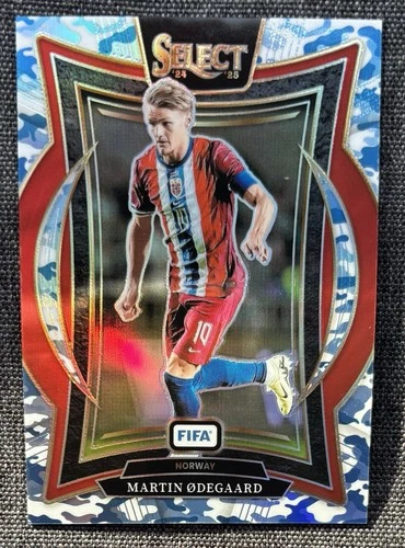 Martin Odegaard 2024 Panini Select Winter Camo /30