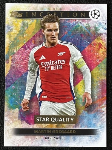 Martin Odegaard 2024 Topps Inception UCC Foil