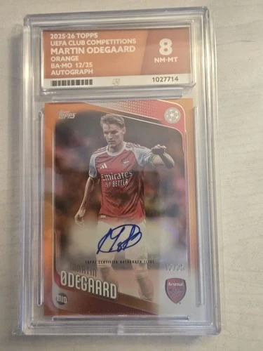 Martin Odegaard 2025 Topps UCC /25