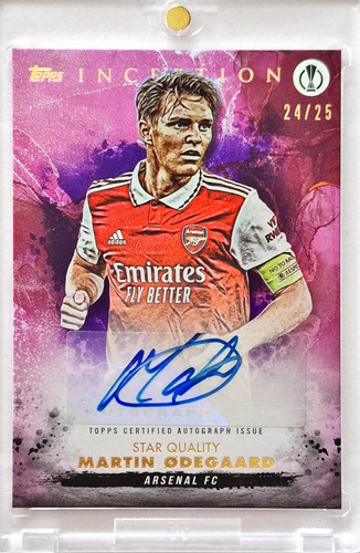 Martin Odegaard 2023 Topps UCC Inception /25