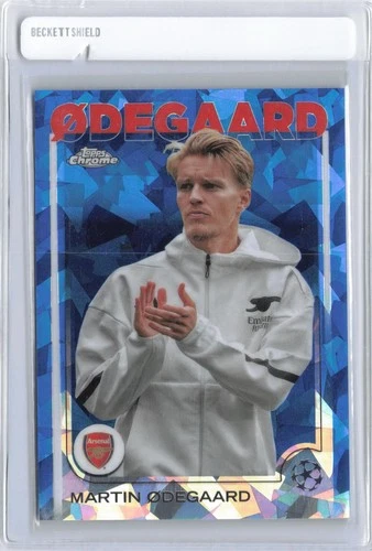Martin Odegaard 2024 Topps UCC Sapphire Sapphire