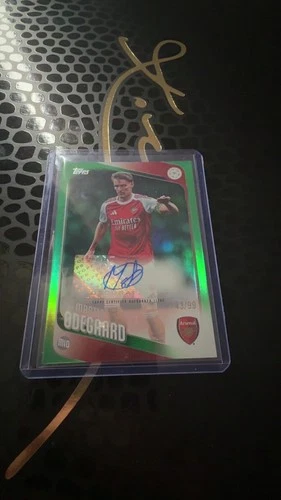 Martin Odegaard 2025 Topps UEFA Club Competitions Green /99