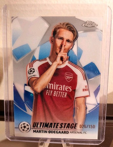 Martin Odegaard 2025 Topps UEFA UCC Blue /150