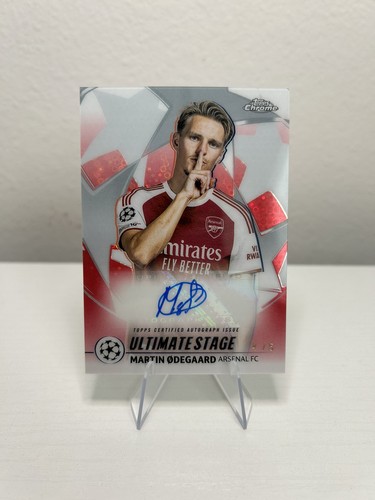 Martin Odegaard 2025 Topps UEFA UCC Red /5