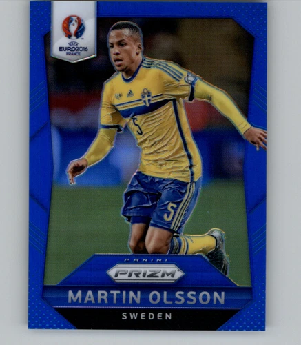 Martin Olsson 2016 Panini Prizm Blue Prizm /249