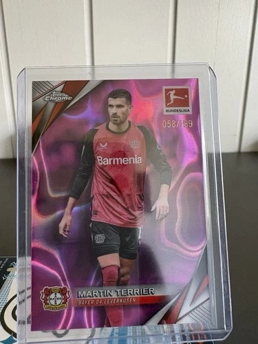 Martin Terrier 2024 Topps Bundesliga Chrome /199