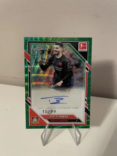 Martin Terrier 2025 Topps Bundesliga Chrome /99