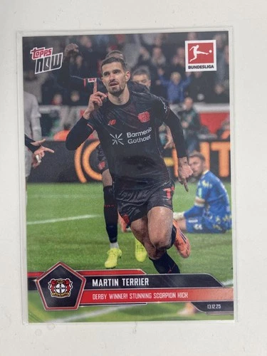 Martin Terrier 2025 Topps Bundesliga Now