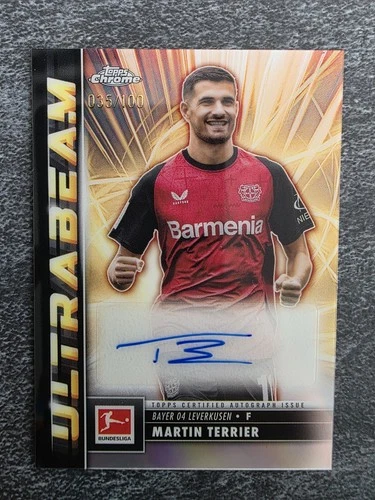 Martin Terrier 2025 Topps Chrome Bundesliga /100
