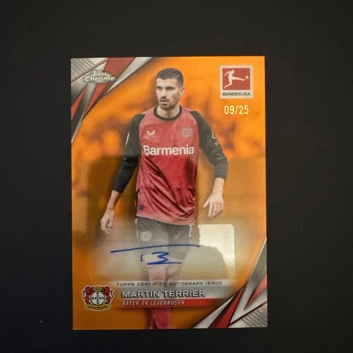 Martin Terrier 2024 Topps Chrome Bundesliga /25