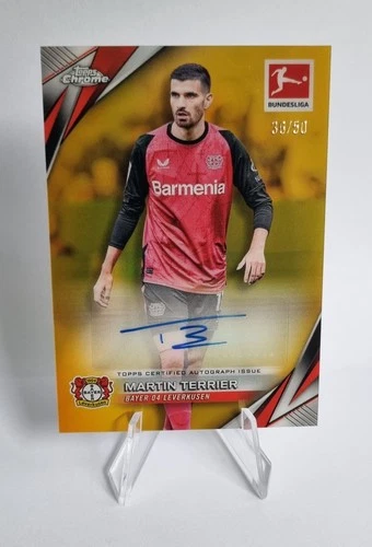 Martin Terrier 2024 Topps Chrome Bundesliga /50