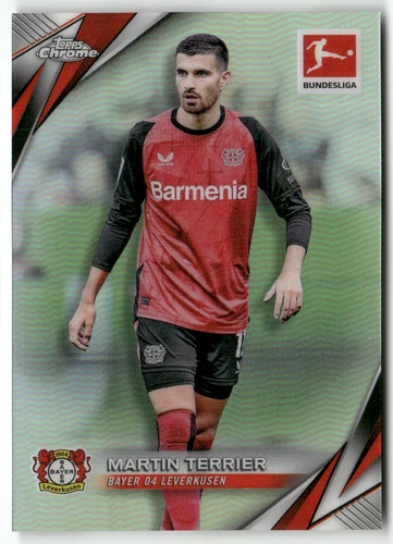 Martin Terrier 2025 Topps Chrome Bundesliga Refractor
