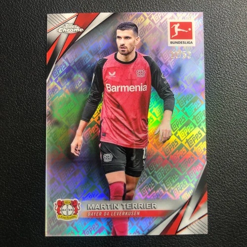 Martin Terrier 2024 Topps Chrome Bundesliga Toppsractor /52