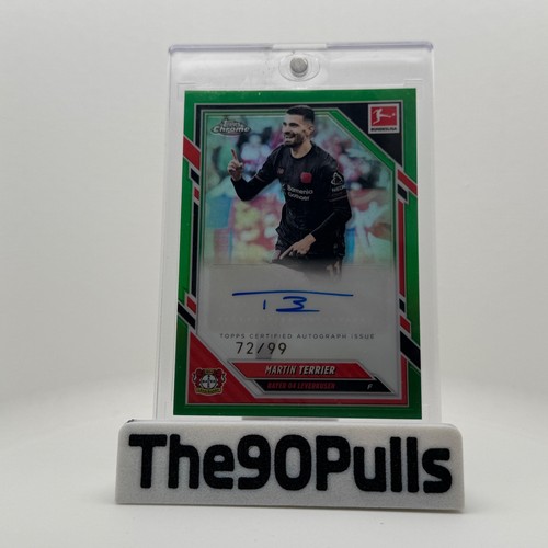 Martin Terrier 2025 Topps Chrome Green /99