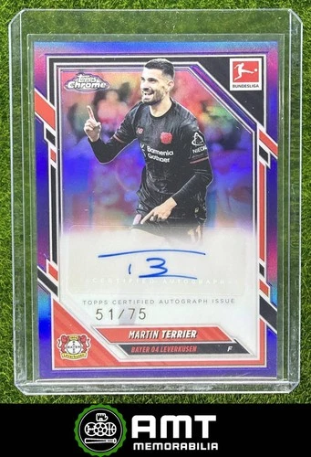 Martin Terrier 2026 Topps Chrome Purple /75