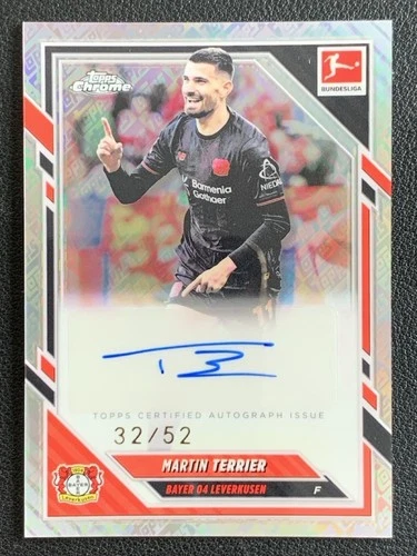 Martin Terrier 2025 Topps Chrome ToppsFractor /52