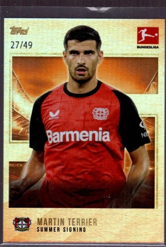 Martin Terrier 2023 Topps Summer Signings /49