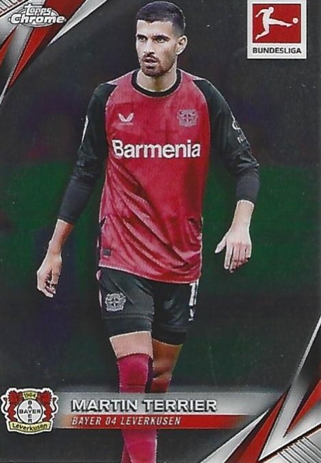 Martin Terrier 2024 Topps Chrome Bundesliga