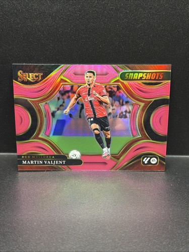 Martin Valjent 2025 Panini Select La Liga Pink Prizm /25
