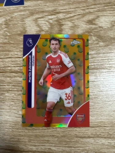 Martin Zubimendi 2025 Topps Chrome Pineapple