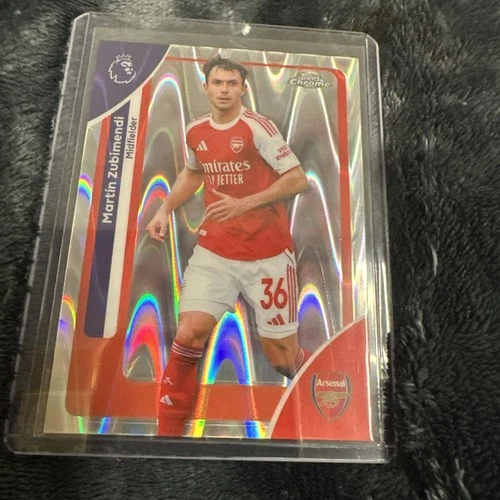 Martin Zubimendi 2025 Topps Chrome Raywave