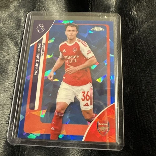 Martin Zubimendi 2026 Topps Chrome Sapphire