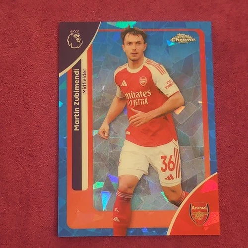 Martin Zubimendi 2026 Topps Chrome Sapphire Edition Sapphire