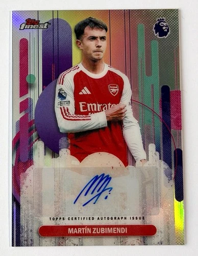 Martin Zubimendi 2025 Topps Finest