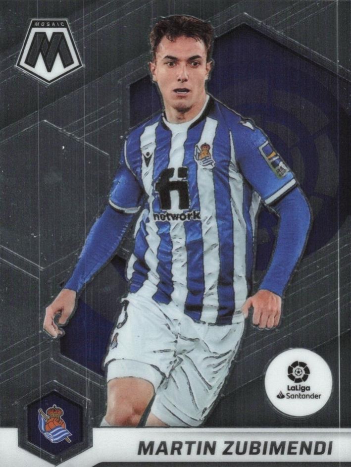 Martin Zubimendi 2021 Panini Mosaic La Liga