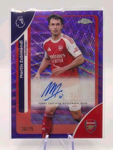 Martin Zubimendi 2025 Topps Premier League /75