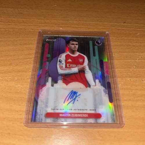 Martin Zubimendi 2025 Topps Premier League Finest