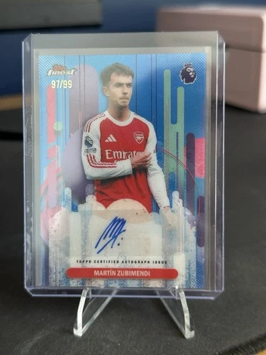 Martin Zubimendi 2026 Topps Premier League Finest /99