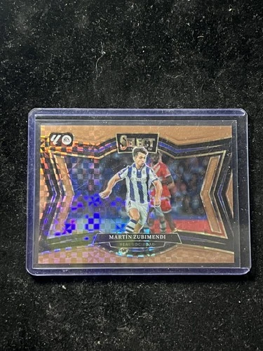 Martin Zubimendi 2024 Panini Select Bronze Checker /59