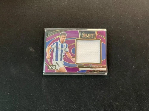Martin Zubimendi 2024 Panini Select Liga Fútbol Púrpura /49