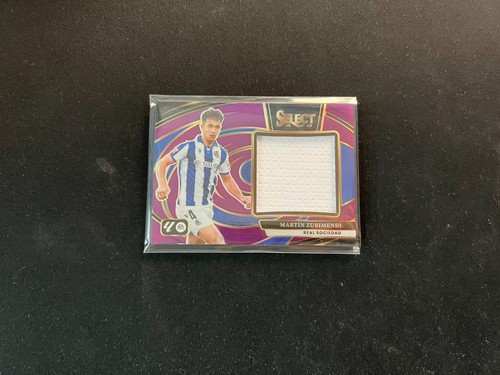 Martin Zubimendi 2024 Panini Select Purple /49