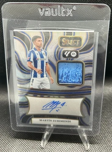 Martin Zubimendi 2024 Panini Select Silver Prizm
