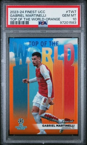 Martinelli 2023 Topps Finest Orange /25