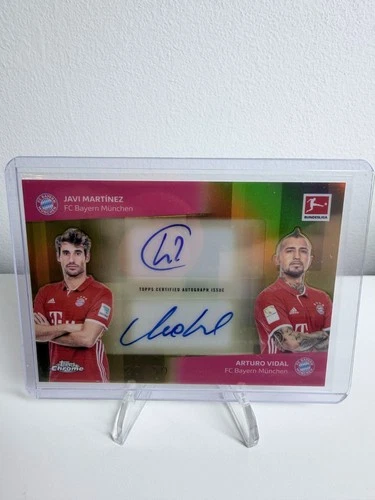 Martinez & Vidal 2025 Topps Cromo Bundesliga /50