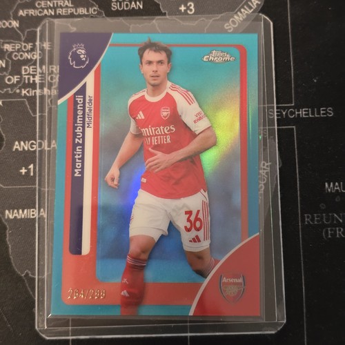 Martín Zubimendi 2026 Topps Chrome /299